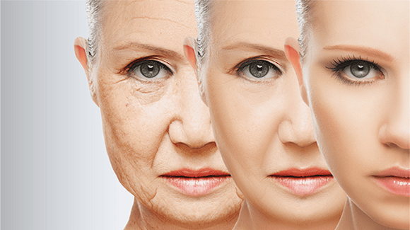 stages of facial skin rejuvenation