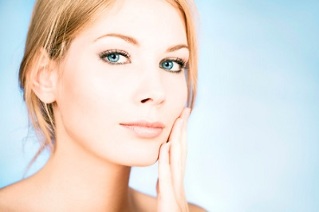 fractional rejuvenation of facial skin with a laser