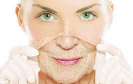 Rejuvenation of facial skin with folk remedies